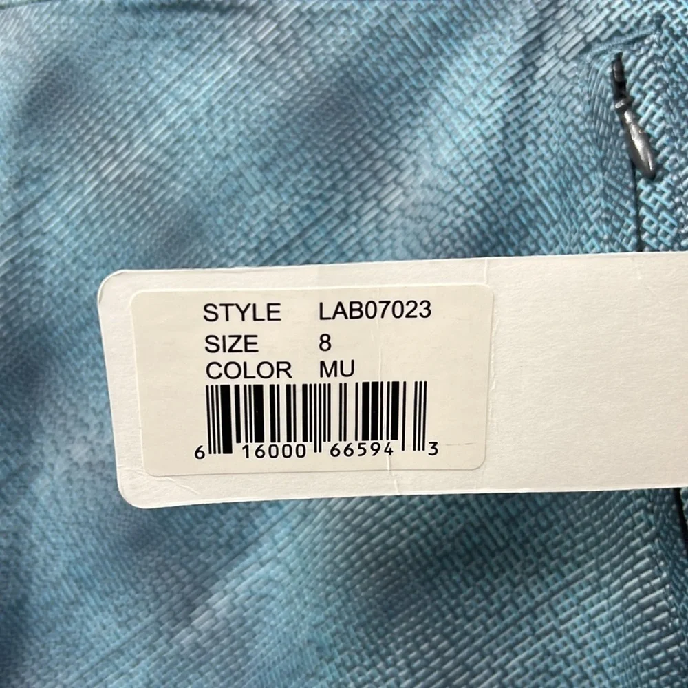 NWT Annika Skort Cutter & Buck Gray Teal Golf Tennis Pickle Ball Skirt Skort 8 - Picture 4 of 10
